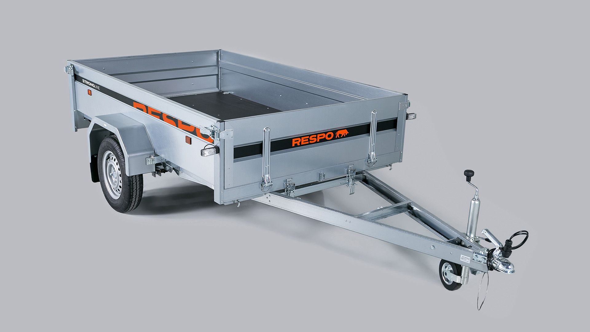 Remorcă auto tip platformă, 2.45×1.50m, 750kg (750M251L150PLH)