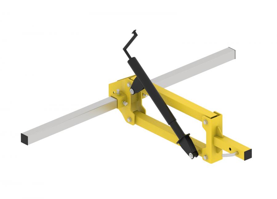 Sistem de montare pe receptor